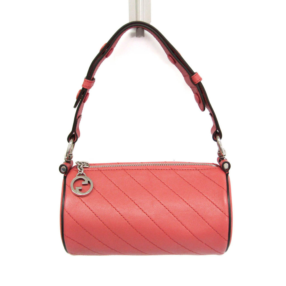 GUCCI Pink Leather Shoulder Bag - Picture 1 of 12